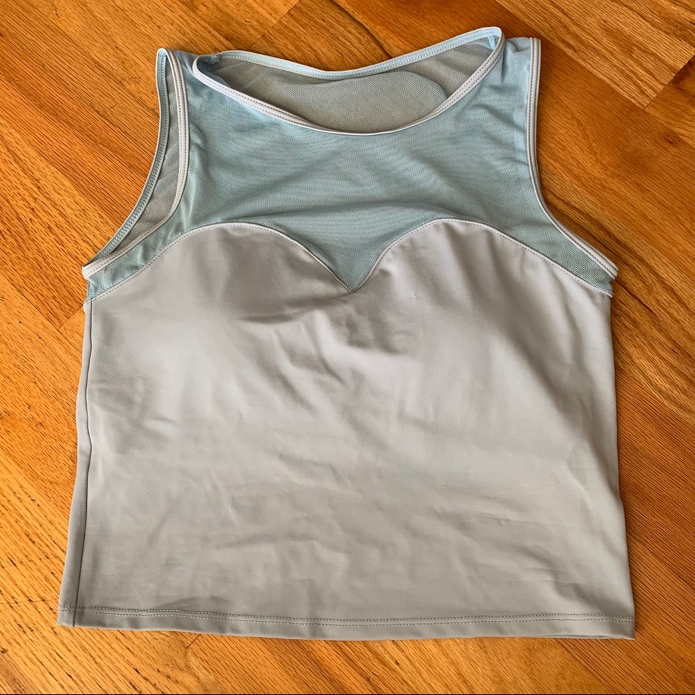 Kortni Jeane Netted Sweetheart Top